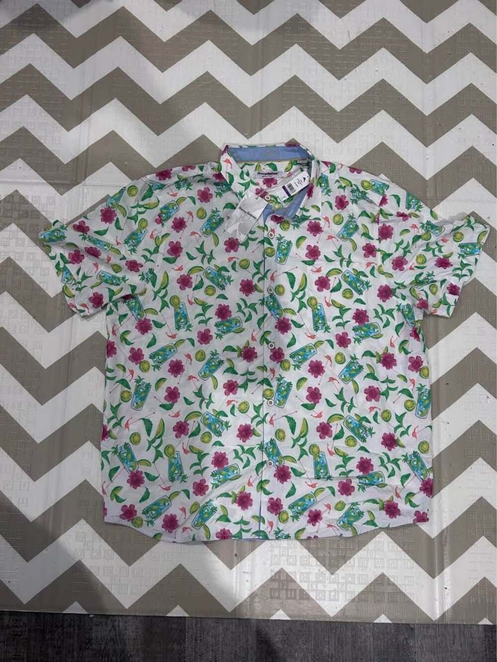 Tommy Bahama "Mojito Bay Make It a Double" short-sleeve camp